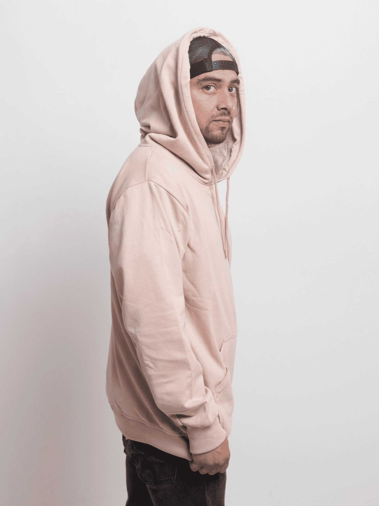 Poleron Regular Fit Hombre Beige